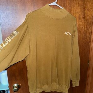 Aerie Tan Turtleneck Sweater
